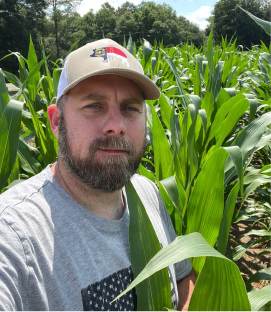 Mid-season Corn Treated with EnSoil Algae