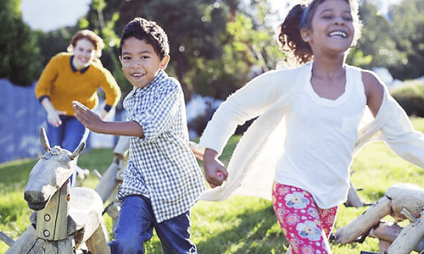 Kids playing